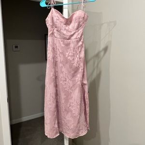 Blush pink dress